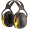 3M Peltor Casque antibruit confort X2A, noir/jaune