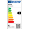 UNiLUX Lampadaire  LED LEDDY, dimmable, noir