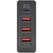 DIGITUS Adaptateur de charge universel USB, 4 ports, noir