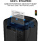 Fellowes Destructeur de documents Powershred LX 201, noir