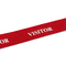 DURABLE Lacet textile 20 VISITOR, longueur : 440 mm, rouge