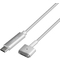 LogiLink Cble de chargement USB-C - Apple MagSafe, argent