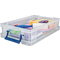 Fellowes Bote de rangement ProStore, 5,5 litres,transparent