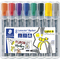 STAEDTLER Lumocolor Marqueur de confrence 356/356B, tui 8