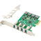 DIGITUS Carte add-on USB 3.0 PCI Express, 4 ports