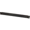 LogiLink Panneau plein 19", 1 U, en mtal, noir (RAL9005)