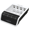 ANSMANN Chargeur rapide Comfort Smart, blanc/noir