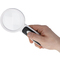 FIRST AID ONLY Loupe avec LED, rond, noir/blanc
