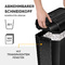 Fellowes Destructeur de documents Powershred LX65, noir