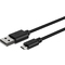 ANSMANN Cble de donnes & de chargement, USB-Micro USB, 1 m