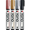 Marabu Feutre acrylique "YONO", 1,5 - 3,0 mm, set de 4 METAL