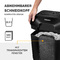 Fellowes Destructeur de documents Powershred LX25M, noir