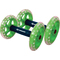 SCHILDKRT Roues abdominales Dual Core Wheels, noir/vert