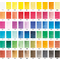 SAKURA Peinture aquarelle Koi Water Colors Studio, set 60