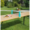 SCHILDKRT Set de tennis de table Spin, motif tropical