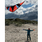 SCHILDKRT Cerf-volant acrobatique Stunt Kite 140, rouge