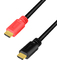 LogiLink Cble HDMI 2.0, fiche mle A - mle A, AMP, 10 m