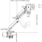 DIGITUS Support double cran universel, fixation par serrage