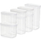 emsa Bote de conservation OPTIMA, set de 7, transparent-