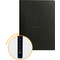 RHODIA Carnet piqre textile RHODIARAMA, A5, lign, noir