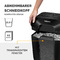 Fellowes Destructeur de documents Powershred LX25, noir