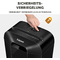 Fellowes Destructeur de documents Powershred LX70, noir