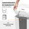 Fellowes Destructeur de documents Powershred LX50, blanc