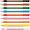 Pelikan Crayon de couleur triangulaire griffix, tui de 9