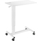 LogiLink Table de lit  roulettes  vrin  gaz, blanc