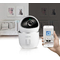 LogiLink Camra IP Smart Wi-Fi, compatible Tuya, blanc