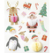 folia Sticker boule en papier de Nol CHRISTMAS