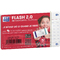 Oxford Fiches bristol FLASH 2.0, A7, lign, blanc