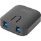 LogiLink Commutateur de partage USB 3.0, 2 PC - 1 terminal