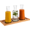 APS Planche de buffet pour carafes, chne naturel