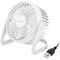 LogiLink Ventilateur de bureau USB, 30 dB, blanc