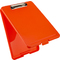 Lufer Porte-bloc  pince Safety, avec compartiment, orange