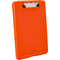 Lufer Porte-bloc  pince Safety, avec compartiment, orange