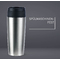 emsa Gobelet isotherme TRAVEL MUG Classic, 0.36 L., inox