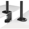 LogiLink Support double cran, longueur bras: 376 mm, noir