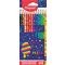 Maped Crayon de couleur PIXEL PARTY, tui carton de 12