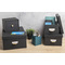 EXACOMPTA Lot de 3 botes gigogne Office by Me, noir