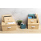 EXACOMPTA Lot de 3 botes gigogne Office by Me, beige