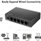 LogiLink Switch de bureau Gigabit Ethernet, 5 ports, noir