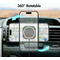 LogiLink Support magntique de smartphone pour voiture, noir