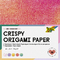 folia Feuille  plier Crispy Origami Paper points & cristaux