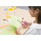 PLUS JAPAN Ciseaux pour enfants FITCUTCURVE KIDS, rond, rose