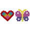 Hama Perles  repasser maxi + 4 plaques, dans un seau