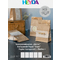 HEYDA Set de papier transparent de Nol "toiles"