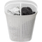 NHG Panier  linge SEOUL, 60,8 litres, ovale, blanc