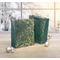 sigel Sac cadeau de Nol "Golden ornaments on green", grand